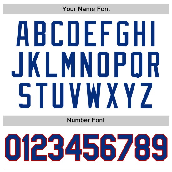 Maglia da baseball personalizzata autentica Royal-Red White Throwback Maglia da baseball personalizzata autentica Royal-Red White Throwback