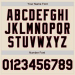 Maillot de baseball personnalisé authentique noir-cramoisi à motif crème délavé Maillot de baseball personnalisé authentique noir-cramoisi à motif crème délavé