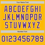 Maglia da baseball autentica Tone Two Viola-Bianco personalizzata Oro