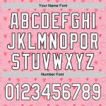 Maglia da baseball autentica rosa, bianca e nera, con cuore 3D, luce e amore, personalizzata per San Valentino Maglia da baseball autentica rosa, bianca e nera, con cuore 3D, luce e amore, personalizzata per San Valentino