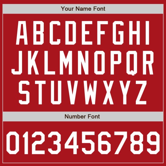 Maglia da baseball personalizzata autentica rossa due toni bianchi