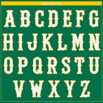 Maglia da baseball verde personalizzata Kelly autentica bianco-oro Maglia da baseball verde personalizzata Kelly autentica bianco-oro