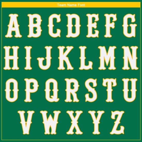 Maglia da baseball verde personalizzata Kelly autentica bianco-oro Maglia da baseball verde personalizzata Kelly autentica bianco-oro