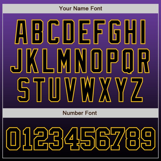 Maillot de baseball tendance violet délavé, personnalisé, noir et or, authentique Maillot de baseball tendance violet délavé, personnalisé, noir et or, authentique